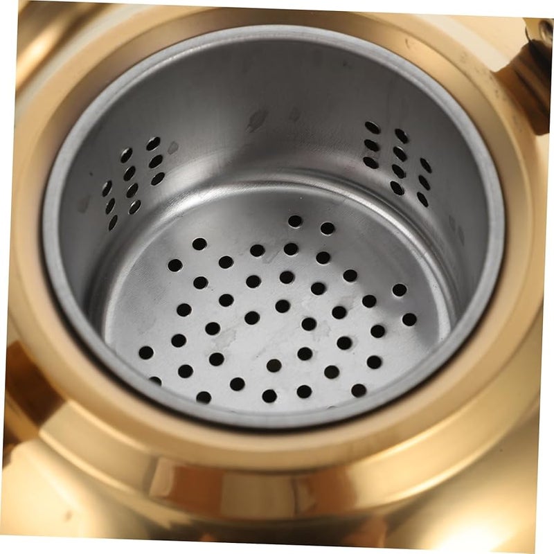 Stainless Steel Insulated Tea Pot 1.8L Thermal Kettle Vacuum Wall For Hot Beverages - Image 3
